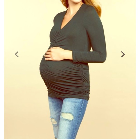Jessica Simpson Tops - Maternity Long Sleeve Shirt